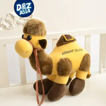 Alpaka peluş oyuncaklar deve kambur İki tek hörgüçlü deve peluş doğum günü hediyesi, promosyon hediyeler bebek