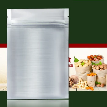 Alüminyum Folyo Zip Kilit Çanta Açılıp Kapanabilir Plastik Ambalaj Gıda Vakum Torbası Toptan