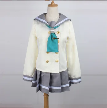 Anime Aşk Yaşıyor! Güneş ışığı! Aqours Kurosawa Ruby Sevimli Denizci Takım Elbise Cosplay Kostüm Yaz Okul Üniforması Lolita Gilr Elbise