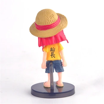 Anime One Piece Luffy Zoro Nami Usopp Sanji Robin Doflamingo Brook PVC oyuncaklar Modeli, Çocuk Oyuncak 7CM 8Pcs Bebek Koleksiyonluk