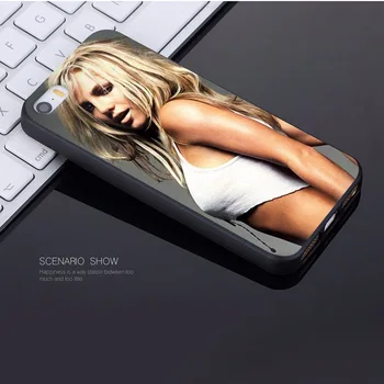 Apple iPhone 8 7 6 6 için MaiYaCa Britney Spears Modu kolaj Bu Kabuk Telefon kılıfı Artı X 5 5S SE 5C Kapak