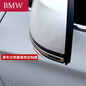 Araba Stil Dikiz Aynası BMW 1 3 4 5 7Series İçin Trim Şeritler X1 X3 X4 X5 X5 F15 F16 F18 F10 F30 F31 F34 F25 F26 GT Kapak