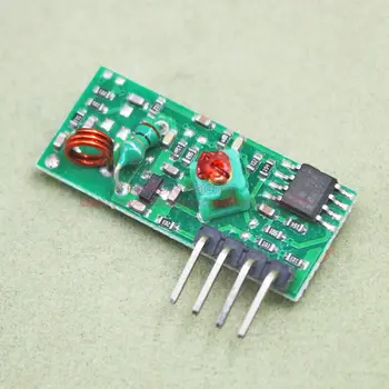 Arduino İçin 2pairs/lot 433MHz RF Kablosuz Uzaktan Verici Mod & Alıcı Modül Alıcı Kartı Süper Rejenerasyon