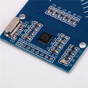 Arduino Modülü + S50 NFC Kart + NFC Anahtarlık yüksek Kalite PMUM-522 RC522 RFID NFC Okuyucu RF IC Kart İndüktif Sensör Modülü
