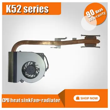 ASUS 13N0 İçin orijinal dizüstü bilgisayar soğutma fan cpu soğutucu K52 K52D K52DE K52DR K52DY X52D A52D-K1A soğutucu Fan radyatör