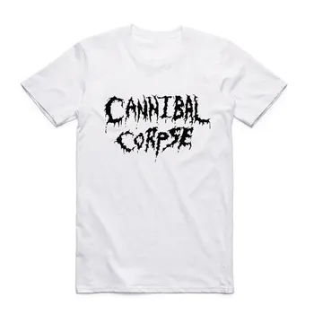 Asya Boyutu Erkekler HCP997 Death Metal Grubu Cannibal Corpse Moda T Shirt Yaz Rahat O-Boyun Kısa Kollu Homme T-shirt Baskı