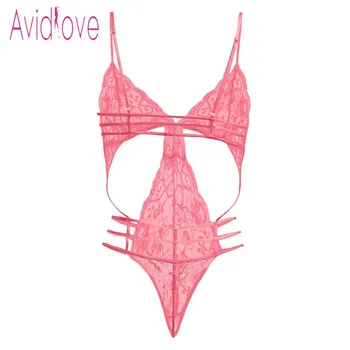 Avidlove Seks İç Çamaşırı Kombinezon Seksi İç Çamaşırı Sıcak Erotik Oyuncakları Badi Kadın Pijama Gecelik Babydoll Porno Giysi