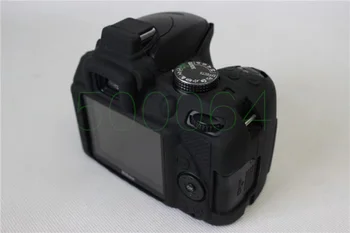 B renk Nikon D3400 d3400 Kamera Koruyucu Çanta İçin Kauçuk Gövde kılıfı Deri Silikon Hafif