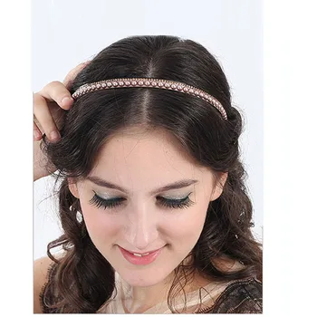 Balo Akrilik Saç toptan Saç Aksesuarları İnci Lüks Saç Bandı ile Kadınlar için Saç Süsü Ücretsiz Kargo Pin Takı