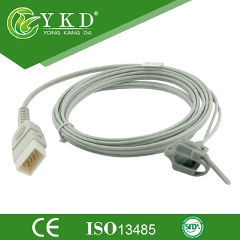 BCI/3301 3305 için Yenidoğan Silikon Şal kalp atış hızı nabız sensörü Choicemed,9ft DB9 pin/