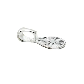 Beadsnice saf Gümüş 925 tutkal-kefalet takı en iyi arkadaş taş İD29361 için Top kolye takı DİY aksesuar kolye