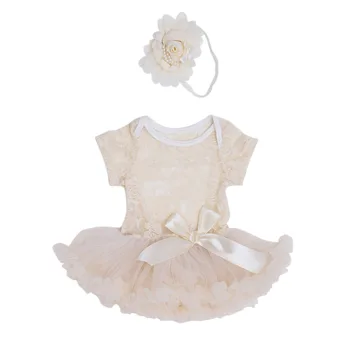 Bebek Kız yeni doğan Bebek Kız Parti Tütü Elbise Düğün Doğum günü Prenses Elbise