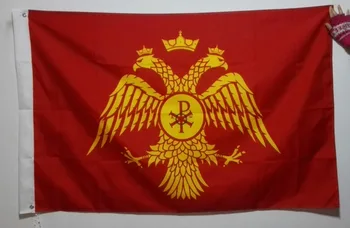 Bize Bayrak sıcak satış ile Rus İmparatorluğu çift Kartal başları Tanrı 150X90CM Banner pirinç metal delik 3X5FT