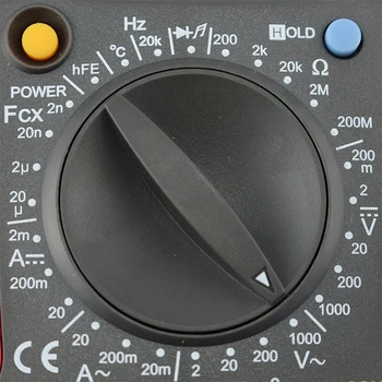BİRİM UT58E Genel Dijital Ayar Tam Simgesi LCD DisplayTemperature Frekans Kapasitans Diyot Transistör AC/DC Test cihazı