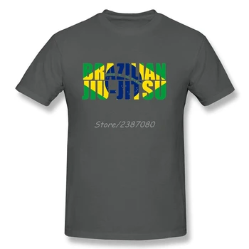Brezilya Jiu Jitsu Bayrak T-Shirt Özel Kısa Kollu Erkek T-shirt Çocuklar İçin Komik Pamuk Crewneck 3XL T Shirt Hipster