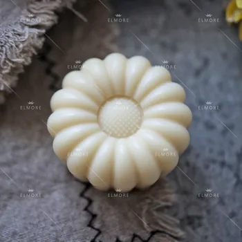 Büyük Kalıp Kaktüs Çiçeği Silikon Sabun Kalıp 3D Mum Kalıp Koku Balmumu Kalıp Dekorasyon Kek Kalıpları