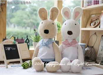 Candice guo! Yeni stil sevimli peluş oyuncak le sucre tavşan okul üniforması tarzı doğum günü hediye ambalaj