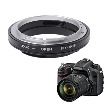 Canon FD Lens İçin FD İçin OOTDTY-EOS Montaj Adaptörü Halka Yeni EOS Mount Kamera Kamera EF