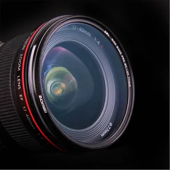 Canon için 82mm ZOMEİ PRO Ultra İnce MCUV 16 Katman Çoklu Kaplamalı Optik Cam MC UV Filtre Nİkon Sony DSLR fotoğraf Makinesi Lens Hoya 82 mm