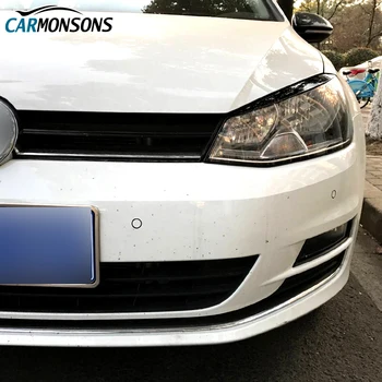 Carmonsons Farlar Kaş Göz Kırpmak Çıkartmalar Kapağı Volkswagen VW Golf 7 GTI ¤ R Rline Aksesuarları Araba için Şekillendirme