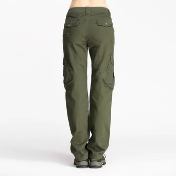 Cepler Metal Fermuar Nakış Pamuk Bayan Rahat Pantolon İle özgür Ordu Kadın Tam Uzunlukta Pantolon Normal Düz Stil GK76053