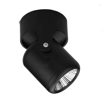 COB Gömme LED 10W 10W LED Tavan Açısı Ayarlanabilir AC110V/220V Yüzeyi Aşağı lamba Kapalı Lamba Monte Gömme