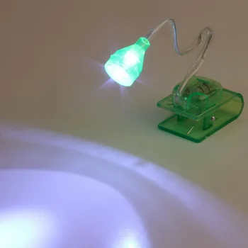 Dayanıklı Ayarlanabilir Parlak LED Klibi Kitap Okurken Işık Mini Masa Lambası Yeni