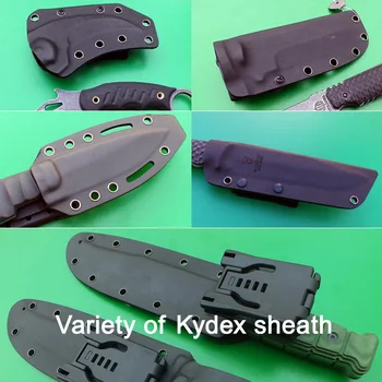 DİY bıçak kılıfı için güçlü/çok 2 mm kalınlığında K100 Kydex kılıf bıçak parçaları tamir