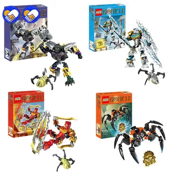 Dünya'nın Işık XSZ 708-1 Çocuk Onua Usta bir oyuncak Bir rüya BionicleMask Bionicle Yapı taşı Oyuncaklar Legoingly Uyumlu
