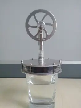 Düşük Sıcaklık Buhar Motoru DİY Montaj Modeli Bulmaca Stirling