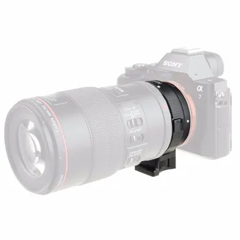 E Canon EF için otomatik Odaklama EF-NEX Lens Mount Adaptörü lens, S-mount NEX A7 A7R A7s NEX-7 NEX-6 fotoğraf Makinesi Full Frame