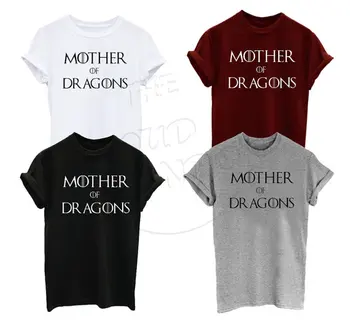 Ejderhaların annesi Dothraki Khalessi Tumblr Erkek Kadın Unisex Giyim Üst Tee Tshirt Daha fazla Boyut ve Renkleri-A257