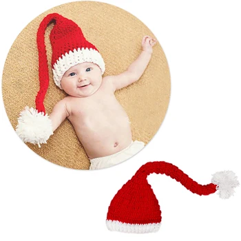 El-Şapka Şenlikli Noel Şapka Kış Şapka Bebek Erkekler Kızlara Şirin Bere Örme