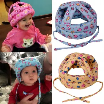 Emmababy Bebek Bebek Kap Anti-çarpışma Koruyucu Şapka Bebek Güvenliği Ayarlanabilir Yumuşak Rahat Baş Güvenlik&Koruma Kask