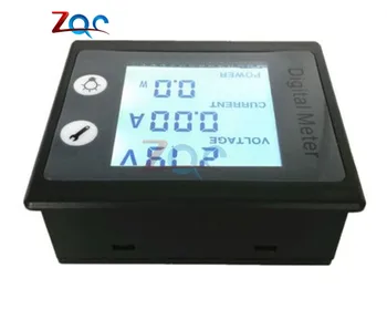 En popüler LCD ile 80 AC-260V AC 100 AMP LCD Dijital Ampermetre Voltmetre Güç Enerji Volt Gerilim Akım Ölçer Göstergesi 110 V 220V Aydınlatma