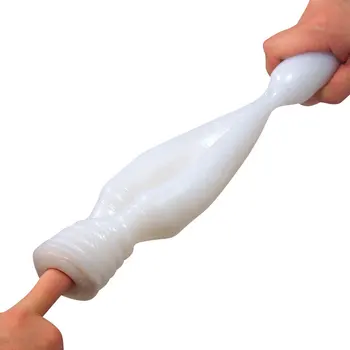 Erkek için erkek için Japonya ithal IR yumuşak silikon erkek vibratör Uçak Kupası Glans masaj vibratör erkek mastürbatör cep amcığı
