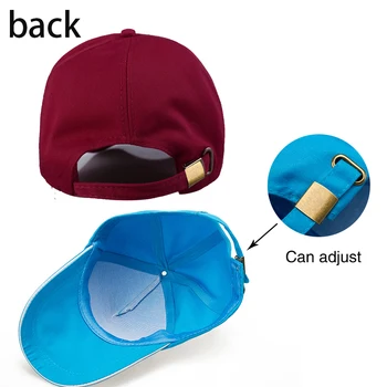Erkekler kadınlar için özel beyzbol şapkası logo metin baskı fotoğraf nakış gorra rahat sağlam şapkalar saf renk Siyah cap Snapback kapaklar