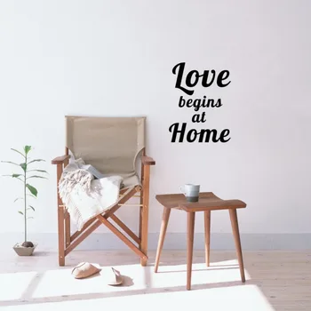 Evde Tırnak aşk Başlar Duvar Çıkartması Ev Dekorasyonu Oturma Odası Dekoratif Sticker Vinil