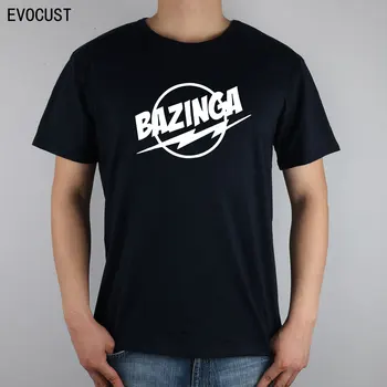 Eğer Big Bang Teorisi Tbbt BAZİNGA SHELDON T hayranı iseniz bu anlayacaksınız-shirt Top Lycra Pamuk Erkek T-shirt