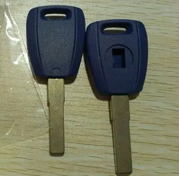 Fiat İçin Siyah / Mavi Araba Anahtarı Kabuk Değiştirme Oto Anahtar Transponder Durumda Uygun
