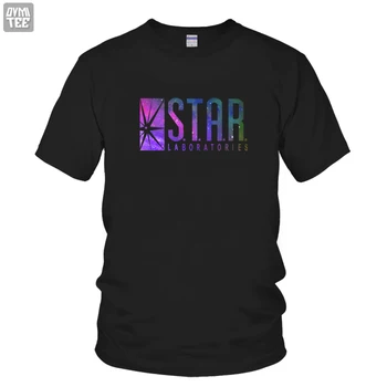 FLASH evrenin süper kahraman Barry Allen kısa kollu t-shirt STAR LABORATUVARLARI star labs yaz jersey kadınlar erkekler