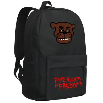 Freddy sırt çantası çocuklar okul çantası FNAF beş Gece FREDDYS Oyunu torbasını BEŞ GECE schoolbackpack