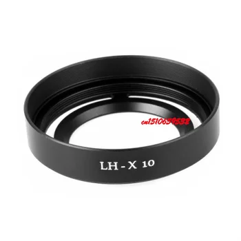 Fujifilm Fuji İçin ücretsiz Kargo LH-5x10 Metal Lens Hood + Adaptör Halkası SOL Yerine 5x10-5x10 Siyah