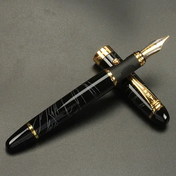 Full Metal İraurita Dolma kalem 0.5 mm mürekkep Altın Klip kalem dolma kalem Caneta Kırtasiye Büro okul malzemeleri 1003