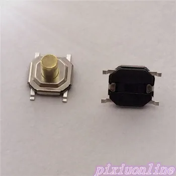 G67Y Yüksek Kalite 20pcs 5.2*5.2*3.5 mm 4 PİN SMT Metal Dokunsal Düğme. İnceliğini Anahtarı Satmak için bir kayıp