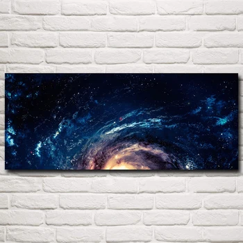 Galaxy Uzay Yıldız Gezegen Evren Sanat İpek Poster Baskı Ev Duvar Dekoru 12x29 16x39 20x48 24x58 İnç Ücretsiz Kargo Resimler