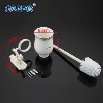 Gappo 9PC/Banyo takımları Havlu Çubuğu Kağıt Tutucu diş Fırçası Tutucu Cam raf Tuvalet G35T8 Tutucu, Banyo Aksesuarları Fırça Seti
