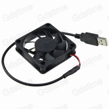 Gdstime 5 V USB 5 6 CM 60x15mm Fırçasız DC Bilgisayar CPU Durum USB Soğutma Soğutucu Fan Bağlayın