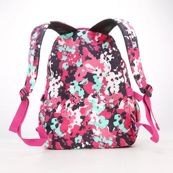 Genç Kızlar için TEGAOTE Okul Sırt çantası okul çantası Casual Kadın 983 Katı Ünlü Laptop Bagpack Kadın Sırt çantası Sırt çantası Naylon