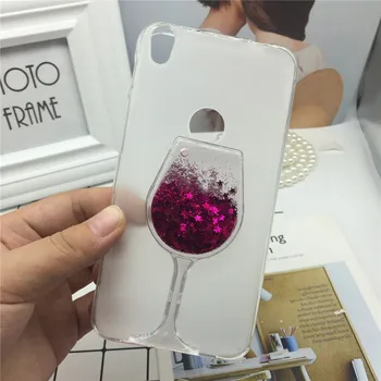 Geri Sevimli Yumuşak Silikon Bling Alcatel Parlatıcı Lite OT 5080 Durumda Glitter Bataklık Telefonu Durumlarda Kapak 3D Capa Fundas